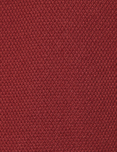 Pull manches longues bordeaux homme