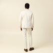 Blazer manches longues col classique sable homme