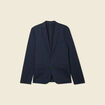 Veste blazer stretch bleu marine homme