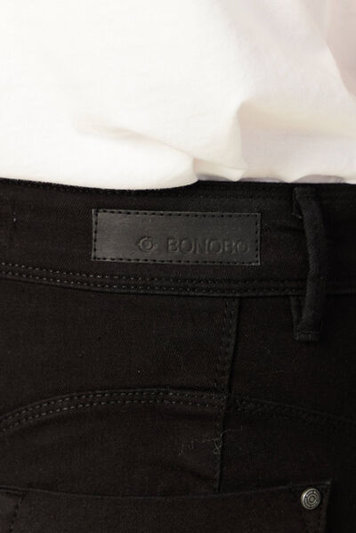 Jeans Marylin - skinny push up denim noir femme