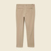 Pantalon slim cigarette taupe homme