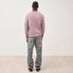 Pull droit col rond manches longues parme homme