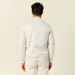 Blouson zippé col teddy sable homme