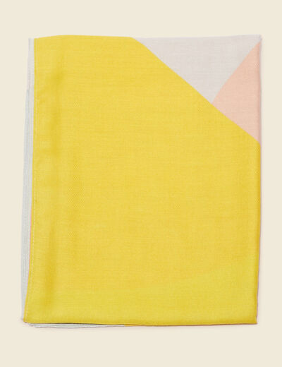Foulard vert olive femme