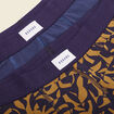 Lot 2 boxers bleu marine homme