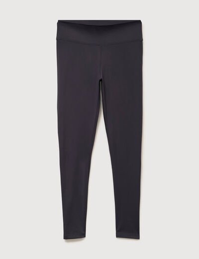 Leggings gris fonc&eacute; femme