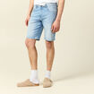 Bermuda confort ultra stretch denim bleach homme
