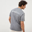 T-shirt en coton manches courtes gris homme