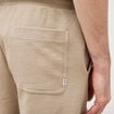 Short droit avec cordon beige homme