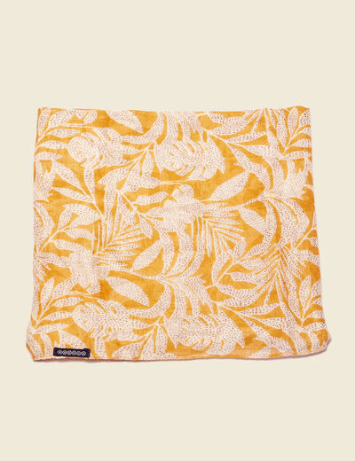 Foulard jaune femme