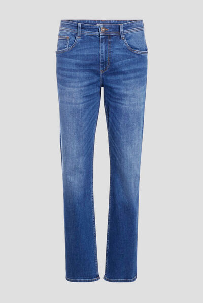 Jeans éco-responsable regular denim stone homme
