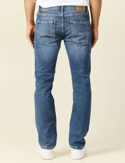 Jeans straight ultra stretch denim stone homme