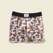 Lot 2 boxers vert kaki homme