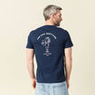 T-shirt manches courtes bleu marine homme