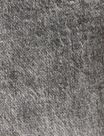 Jeans mom 7/8ème denim snow gris femme