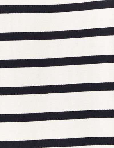 T-shirt manches longues ecru homme