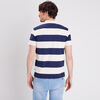 Polo manches courtes bleu marine homme