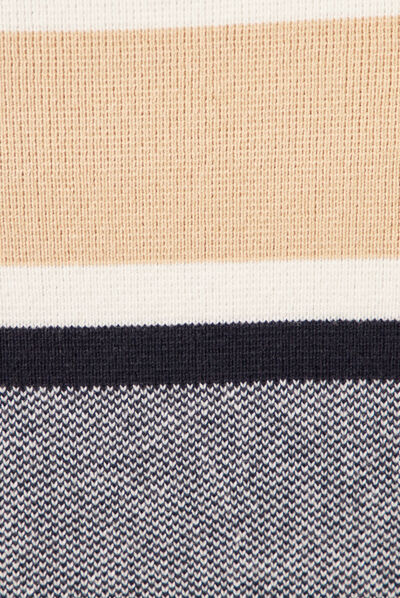 Pull éco-responsable ecru homme