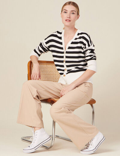 Gilet éco-responsable noir femme