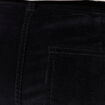 Pantalon bootcut cropped taille haute noir femme