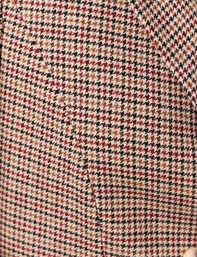 Veste blazer double boutonnage beige femme