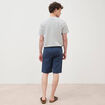 Short bleu fonc&eacute; homme