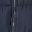 Doudoune droite zipp&eacute;e bleu marine homme
