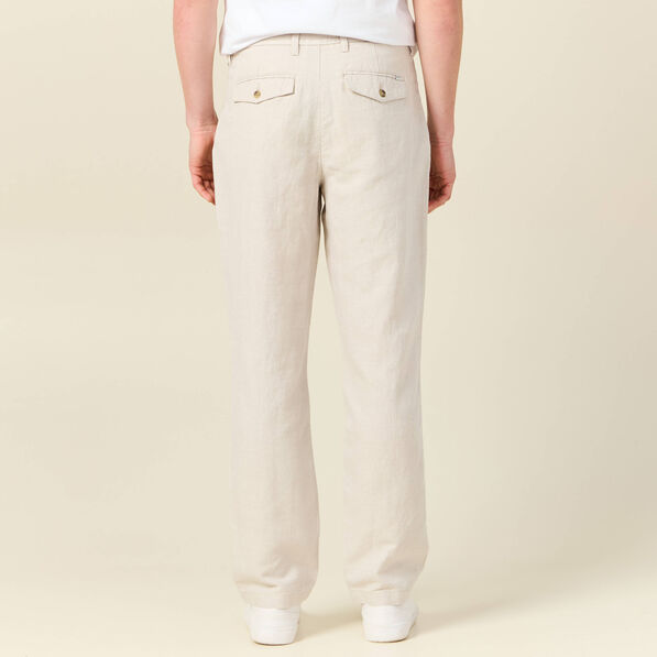 Pantalon chino straight beige homme