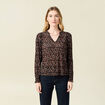 T-shirt éco-responsable multicolore femme