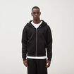 Sweat ample &agrave; capuche manches longues noir homme