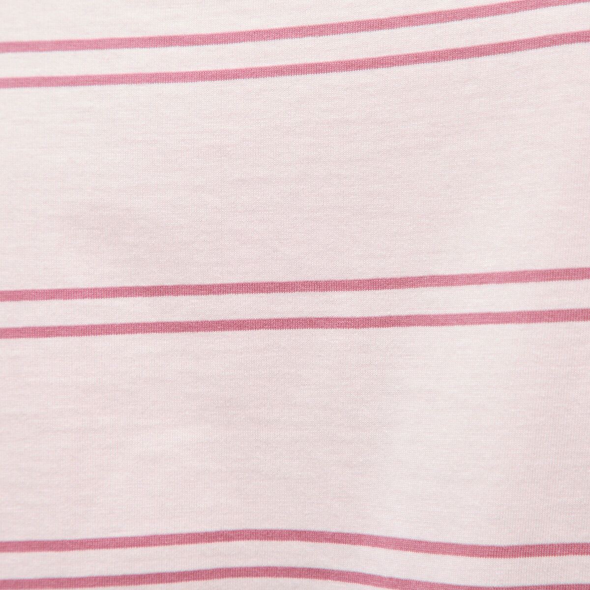 T-shirt ample ray&eacute; avec broderie rose clair homme