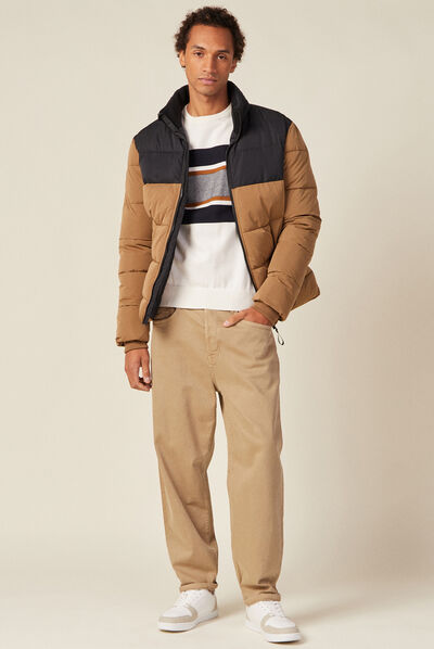 Doudoune oversize noir homme