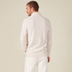 Pull éco-responsable ecru homme