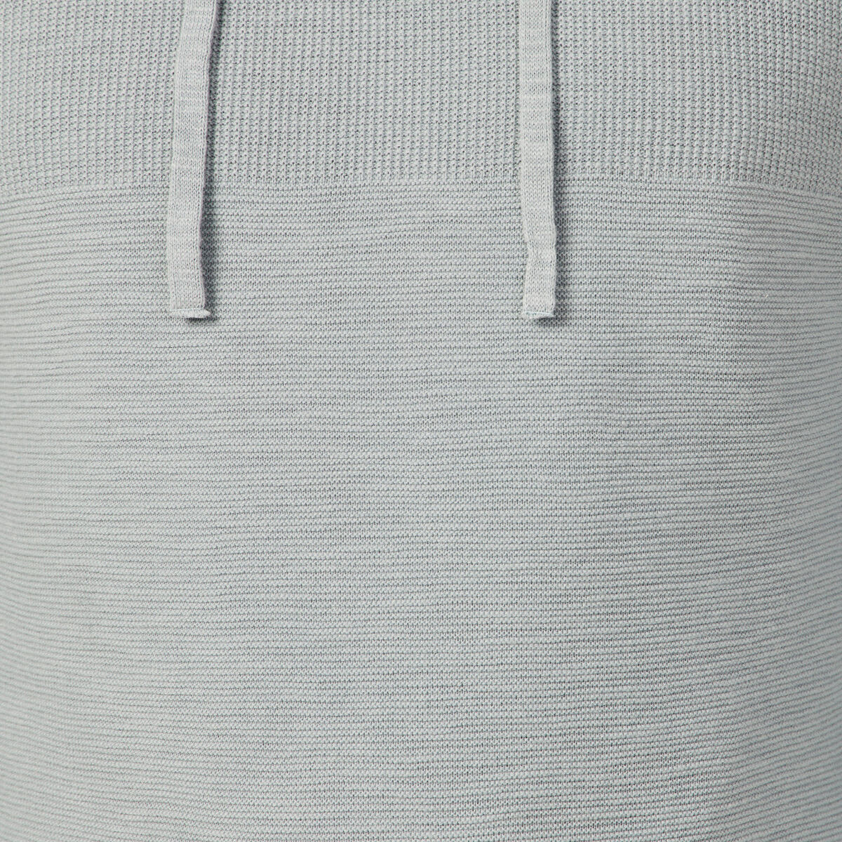 Pull à capuche bleu gris homme