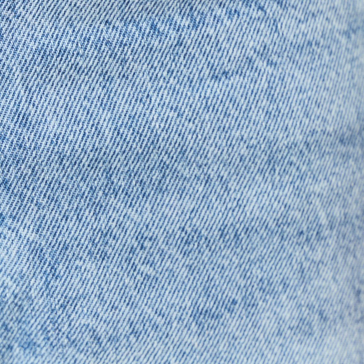 Jeans relax 5 poches denim bleach homme