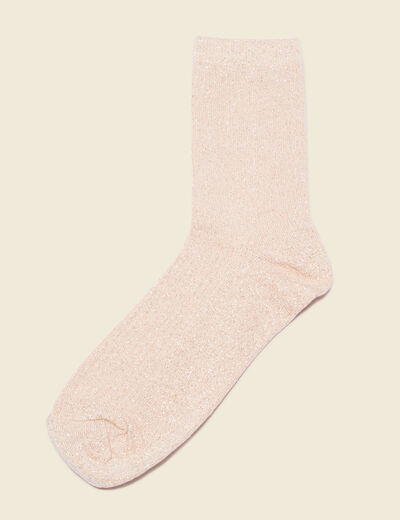 Chaussettes creme femme