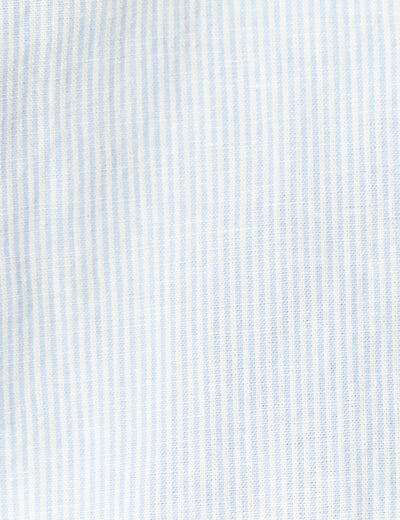 Chemise manches longues bleu ciel homme