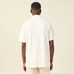 Chemise manches courtes ecru homme