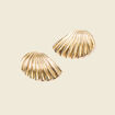 Boucles d'oreilles clous couleur or femme