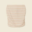 Bustier sans manches ecru femme