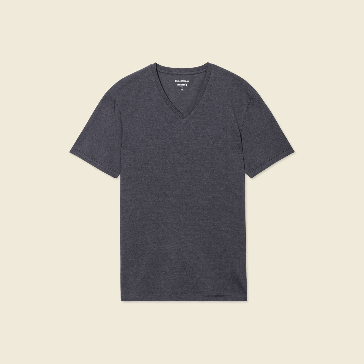 T-shirt manches courtes homme bleu foncé homme