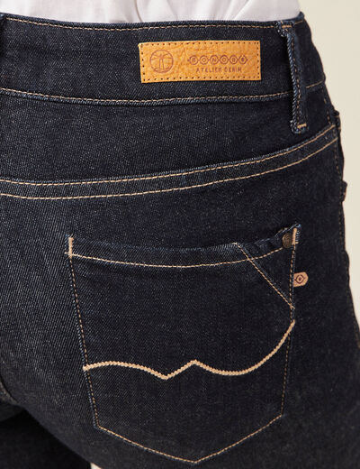 Jeans Camille - slim denim brut femme