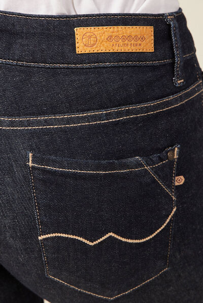 Jeans Camille - slim denim brut femme