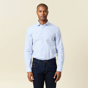 chemise manches longues bleu ciel homme Chemise manches longues bleu ciel homme