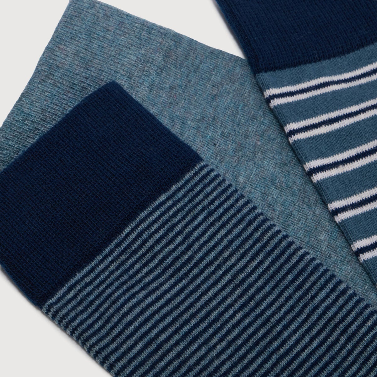 Lot de 3 paires chaussettes hautes vert fonc&eacute; homme