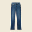 Jeans regular taille haute denim stone femme