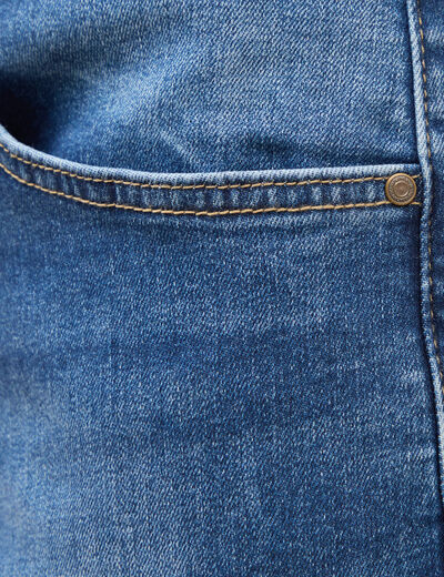 Jeans straight longueur 32 denim stone homme