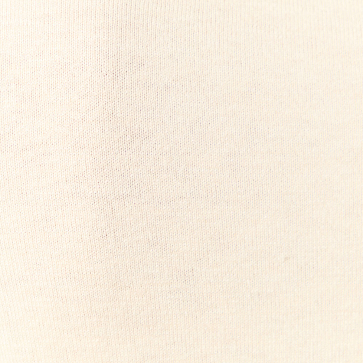 Gilet manches longues col rond creme femme
