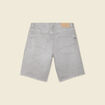 Bermuda en jeans denim gris homme