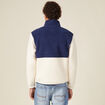 Sweat manches longues zippé vert foncé homme